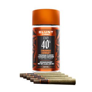 ORANGE SUNSET 0.5G 40S MINI BLUNT MULTI PACK