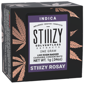 STIIIZY ROSAY - LIVE ROSIN BADDER